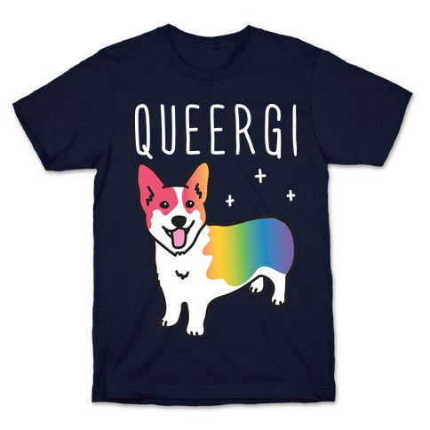Queergi LGBTQ Corgi T-Shirt